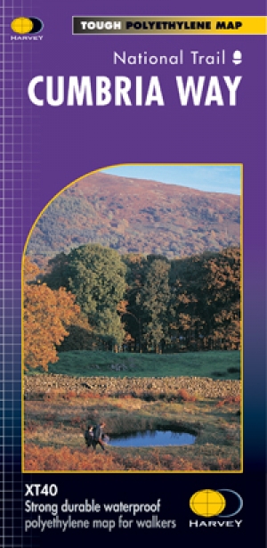 Wandelkaart Cumbria Way -  Harvey maps