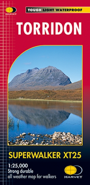 Wandelkaart XT25 Torridon Schotland - Harvey maps