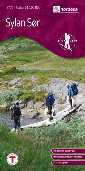Wandelkaart 2776 Sylan Sør- Zuid-Trøndelag - Nordeca AS