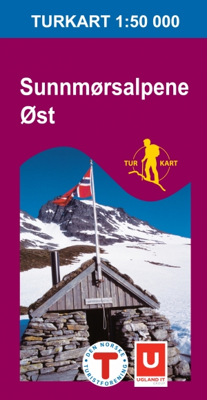 Wandelkaart 2690 Sunnmørsalpene Øst - Møre og Romsdal