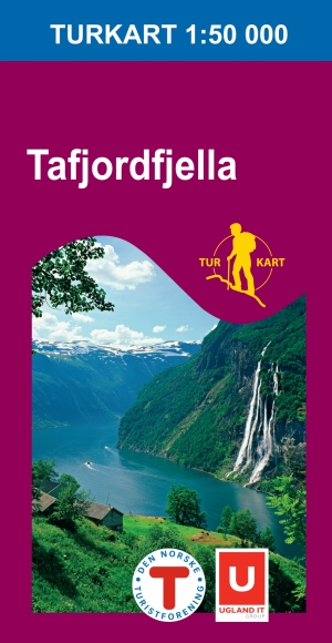 Wandelkaart 2533 Tafjordfjella- Møre og Romsdal Nordeca AS