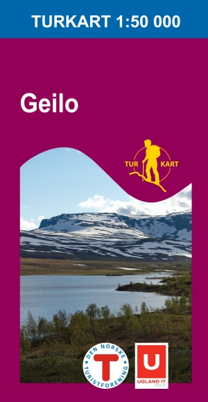 Wandelkaart 2515 Geilo Buskerud - Nordeca AS