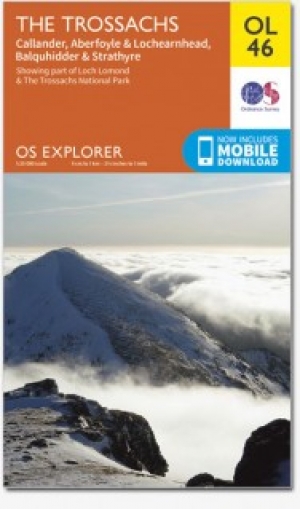 Wandelkaart OL46 Trossachs- Callander & Aberfoyle - OSI