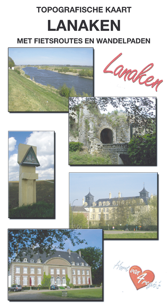 Wandelkaart - Lanaken Limburg - NGI