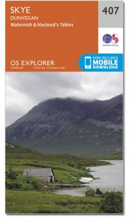 Wandelkaart 407 Isle of Skye & Dunvegan- Highland's - OSI