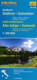Fietstourkaart Südtirol Dolomiten Italië - Estenbauer