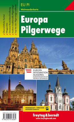 Alle Europese Pelgrim & bedevaart routes - Freytag & Berndt