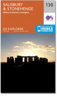 Wandelkaart 130 Salisburry & Stonehenge- Wiltshire - OSI