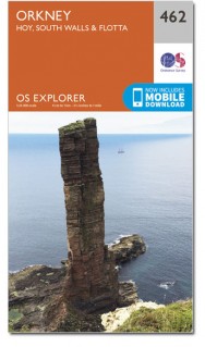 Wandelkaart 462 - Orkney- Hoi- South Walls & Flotta - OSI