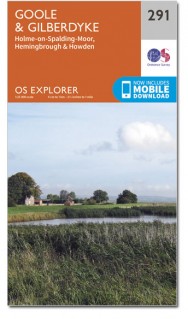 Wandelkaart 291- Goole & Gilberdyke- East Riding - OSI