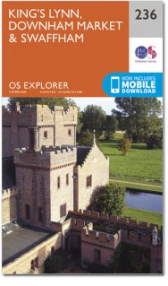 Wandelkaart 236 - King's Lynn- Downham Market- England - OSI