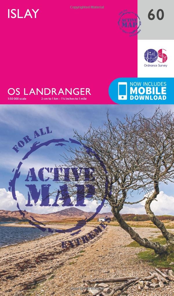 Wandelkaart 60 Islay- Inner Hybrids Schotland - OSI
