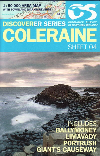 Wandelkaart 04 Discoverer Coleraine- Northern Ireland - OSNI