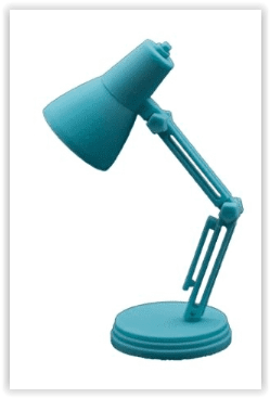 Bureaulampje blauw - Kycio