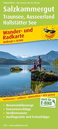 Wandelkaart & Fietskaart- Salzkammergut & Traunsee - Publipress