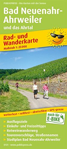 Wandelkaart 131- Bad Neuenahr Ahrweiler- Publipress