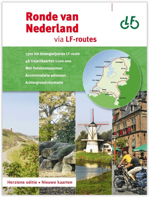 Fietsgids - Ronde van Nederland via LF-routes - B&S