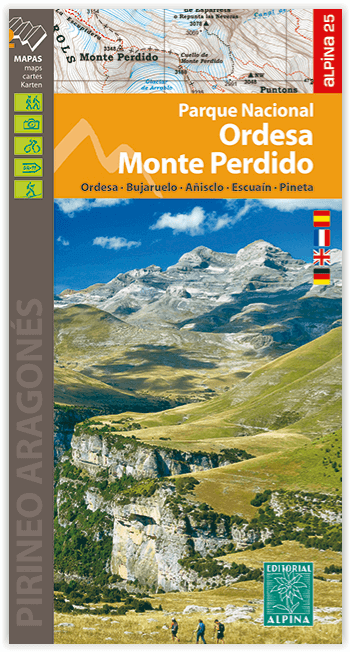 Wandelkaart 09 - Ordesa y Monte Perdido - Ed. Alpina