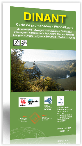 Wandelkaart Dinant - NGI