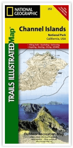 Wandelkaart 252 - Channel Islands National Park - Nat Geo