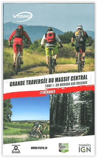 Fietsgids Grande traversée du massif central DEEL 1 - VTOPO