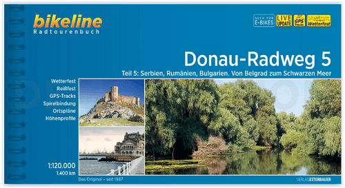 Fietsgids Donau DEEL 5 - Servië- Roemenië- Bulgarije