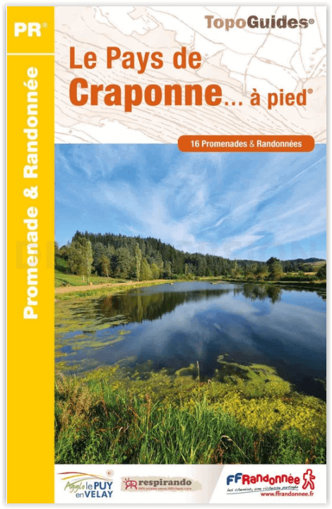 Wandelgids P439 Pays de Craponne-sur-Arzon à pied - FFR