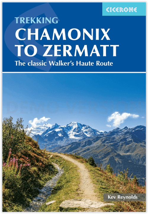 Wandelgids Chamonix to Zermatt - Cicerone