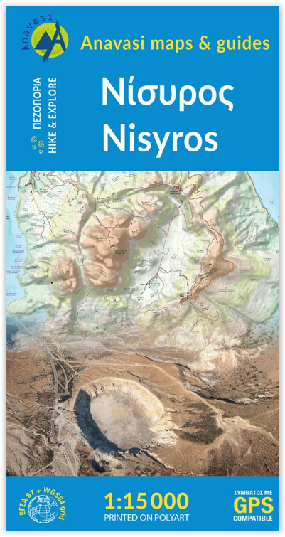 Wandelkaart 10.34 - Nisyros hike & explore - Anavasi