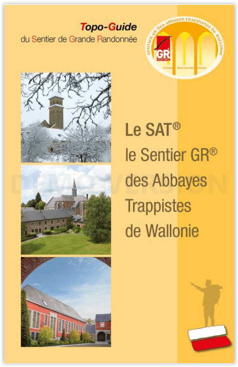 Wandelgids Des Abbayes Trappistes de Wallonie - GR Sentier