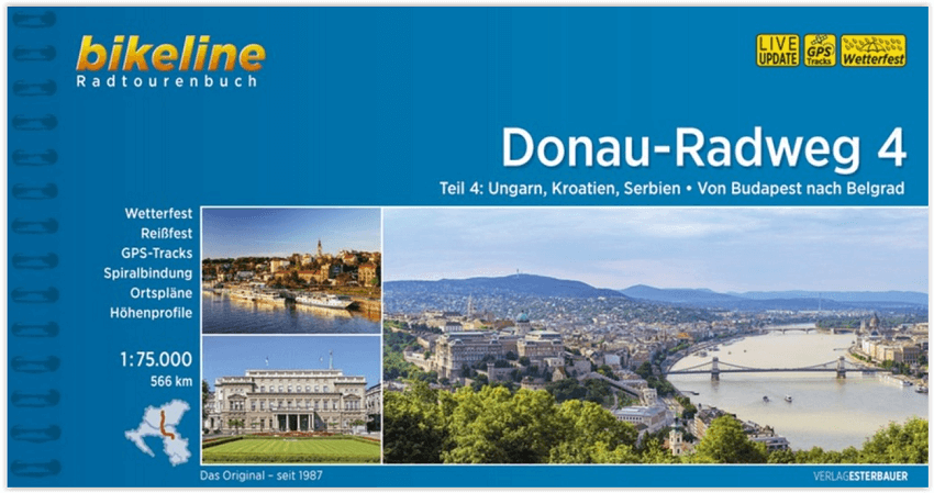 Fietsgids Donau DEEL 4- Budapest > Belgrado