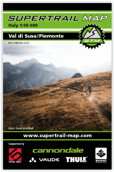 Fietskaart 50 - Val di Susa Piemonte - Outkomm