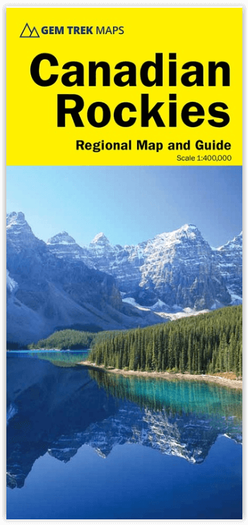 Wandelkaart D50 - Canadian Rockies - Gem Trek