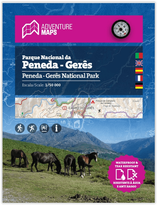 Wandelkaart MPG50 Parque Nacional da Peneda-Gerês - Adv. Maps