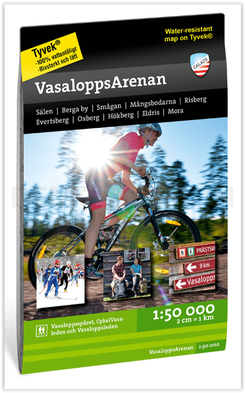 Wandelkaart Terrängkarta 400 Vasaloppsarenan - Calazo
