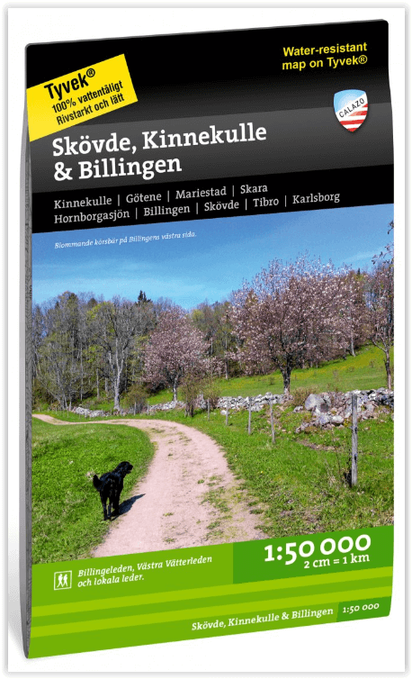 Wandelkaart Terrängkarta 320 Skövde- Kinnekulle & Billingen - Calazo