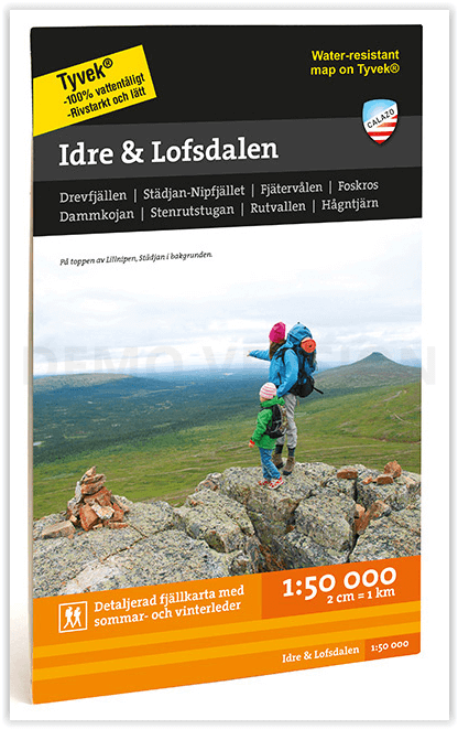 Wandelkaart Fjallkarta 050 Idre & Lofsdalen - Calazo