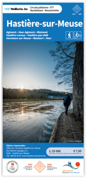 Wandelkaart Hastière-sur-Meuse - NGI