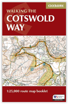 Map Booklet Cotswold Way - Cicerone