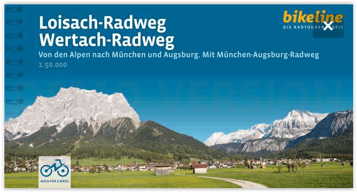 Fietsgids Loisach-Radweg & Wertach-Radweg - Bikeline Estenbauer