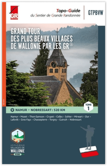Wandelgids 1 Plus beaux villages Wallonie (FRA) - GR Sentier