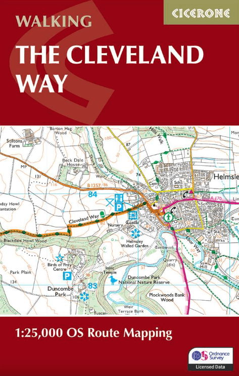 Wandelgids The Cleveland Way Map Booklet - Cicerone