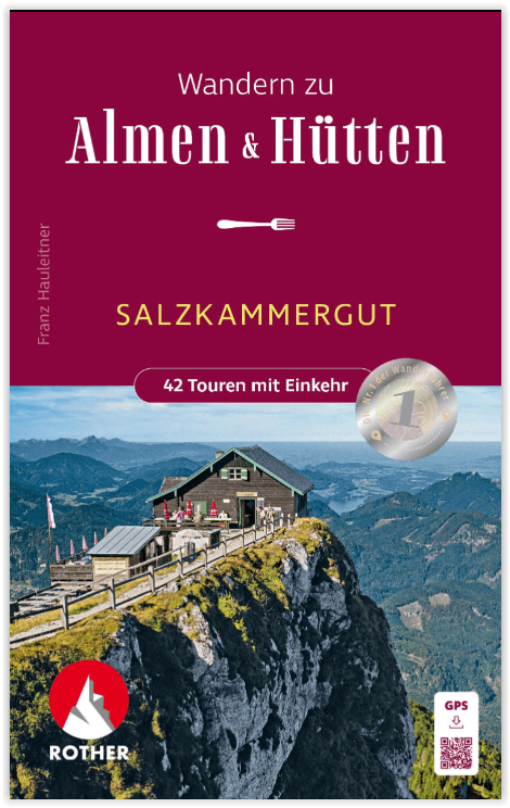 Wandelgids Salzkammergut Wandern zu Almen & Hütten - Rother