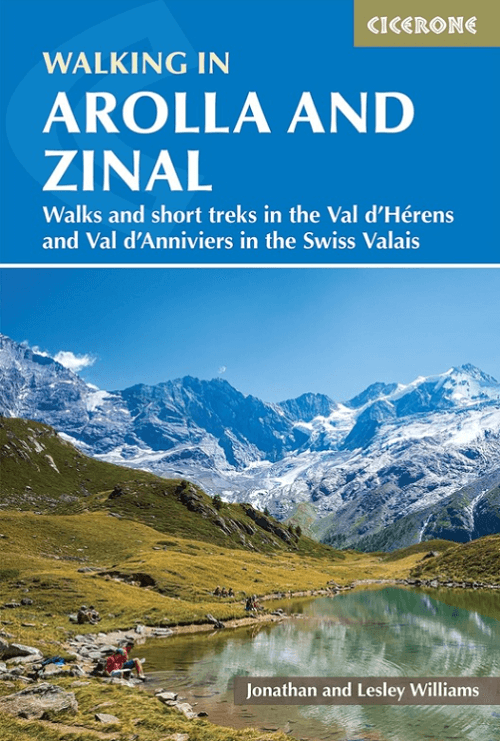 Wandelgids Walking in Arolla and Zinal - Cicerone