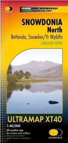 Wandelkaart Snowdonia Noord XT40 ultra - Harvey Maps
