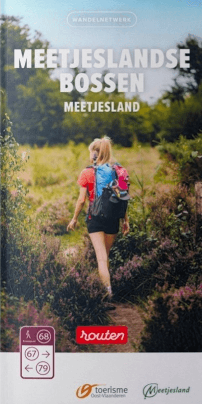 Wandelkaart Meetjeslandse bossen - Oost-Vlaanderen