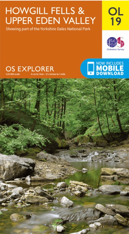 Wandelkaart OL19 Howgill Fells & Upper Eden Valley - OS