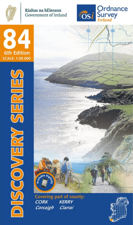 Wandelkaart 84 County Cork & Kerry - OSI