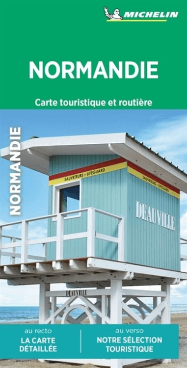 Landkaart Wegenkaart 11615 Normandie - Michelin
