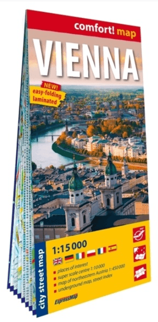 Stadskaart Plattegrond Wenen - ExpressMap